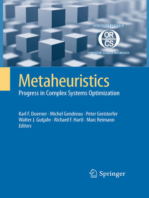 cover image of Metaheuristics